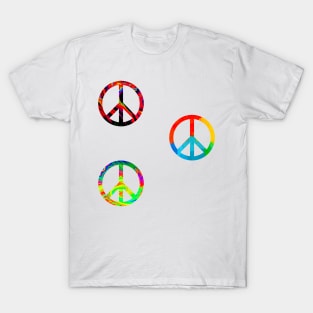 Peace Sign Sticker Pack T-Shirt